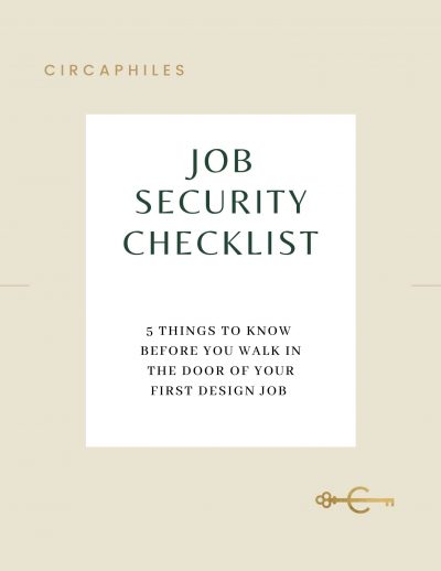 Job Security Checklist - FREE