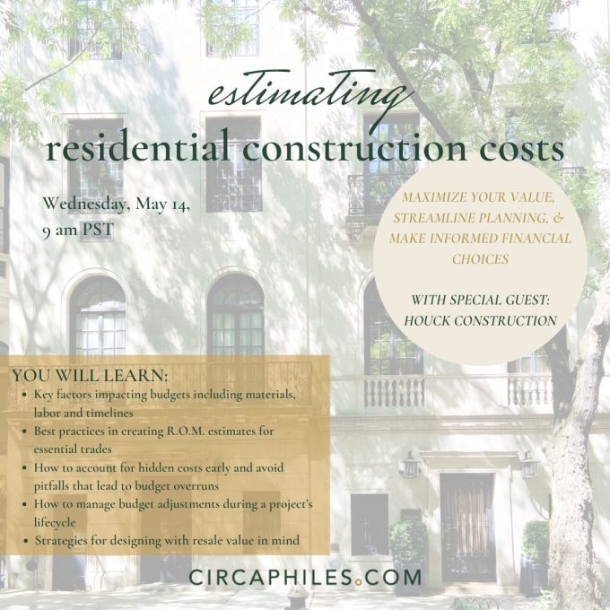 how to Estimate Residential Construction Costs